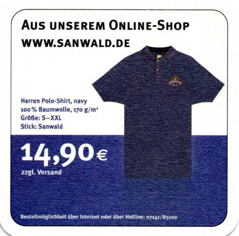 stuttgart s-bw sanwald aus 1b (quad180-herren polo shirt) 